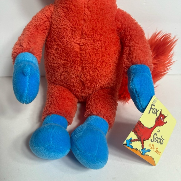 Kohls Cares plush Fox in Socks from the book, "Fox in Socks" by Dr Seuss. - Picture 3 of 16